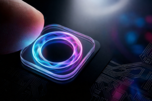 Futuristic AI chip interface representing Meta Muse Spark AI model and next-generation artificial intelligence technology