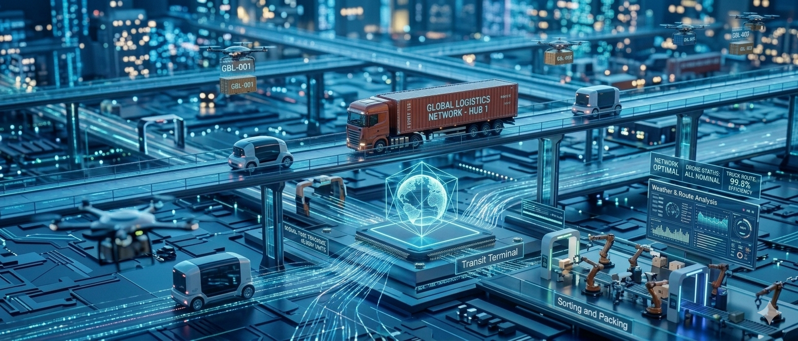 AI in Logistics: Transforming Supply Chains with Intelligent Automation