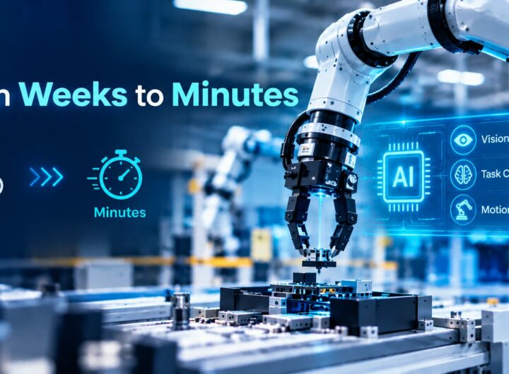 From Weeks to Minutes: How AI Is Changing Factory Robot Programming